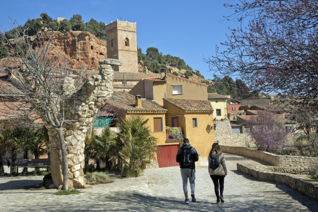 La estampa turística de Anento