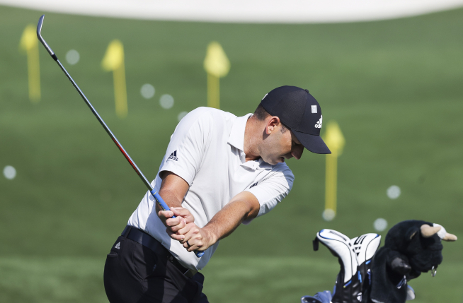 Sergio García en el torneo Masters