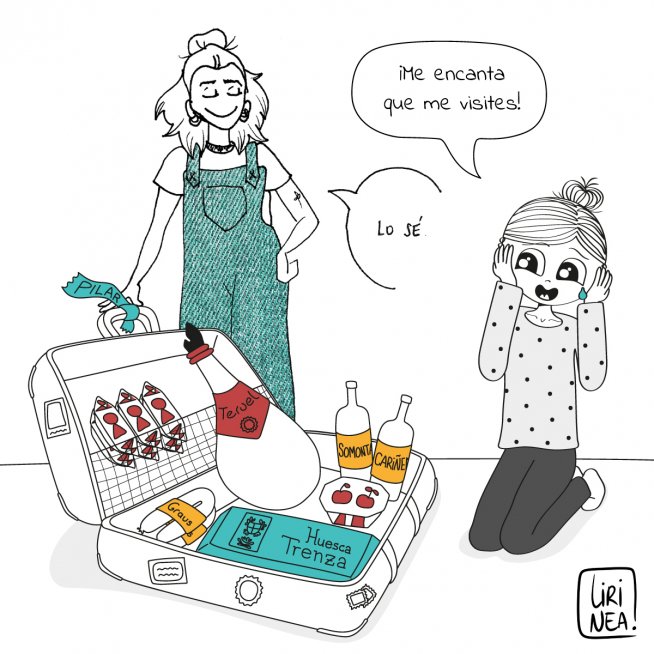 Viñeta de colaboración de Lirinea y Heraldo Joven.