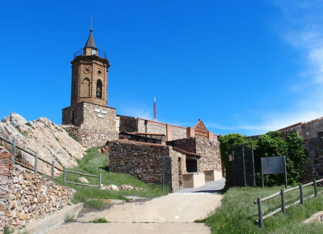 El Santuario de la Virgen de la Sierra está a más de 1.300 metros de altitud
