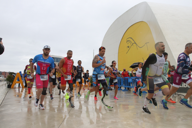 Nacional de duatlón en Avilés