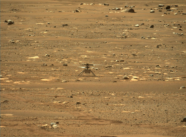 Helicóptero Ingenuity de la NASA