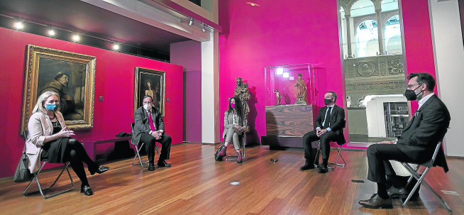 María Jesús Lorente, José Miguel Sánchez, María López, Enrique de Yraolagoitia y José Antonio González.