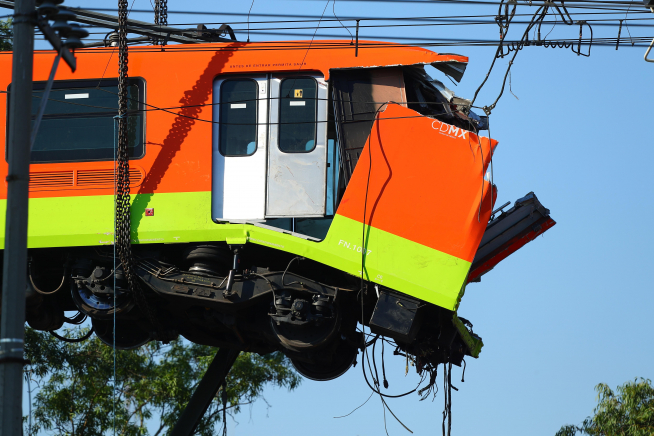 Accidente de la línea 12 del metro de Mexico DF