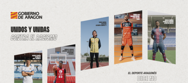 campaña de sensibilización contra el racismo y la xenofobia en el deporte aragonés