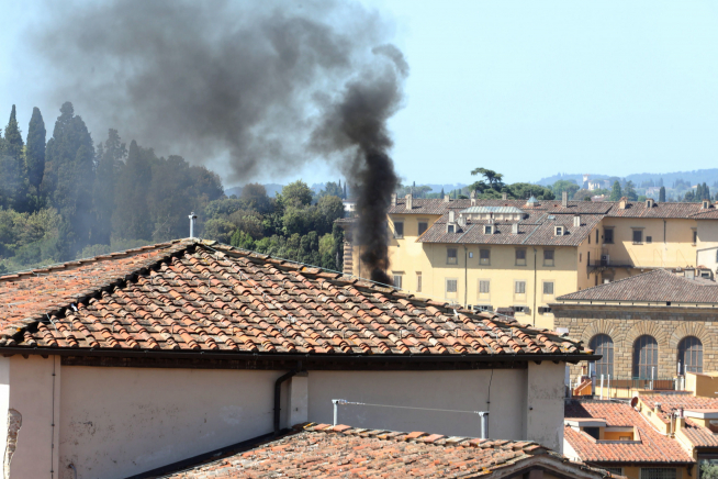 Evacuación de la Galería Uffizi