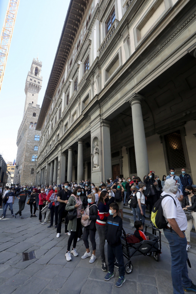 Galería Uffizi de Florencia