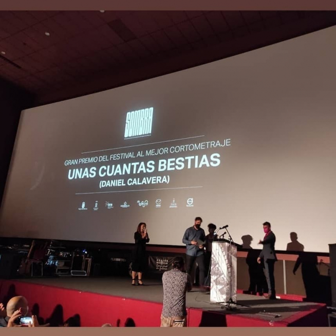 Gala de entrega de premios en el Festival Sombra de Cine Fantástico Europeo de Murcia