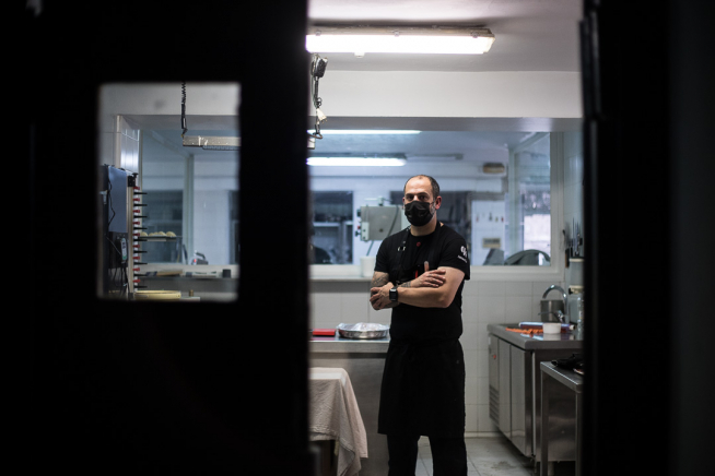 Eduardo Salanova, chef de Espacio N en La Venta del Sotón