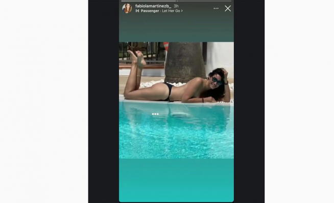 Posado de Fabiola que ha compartido en las redes sociales