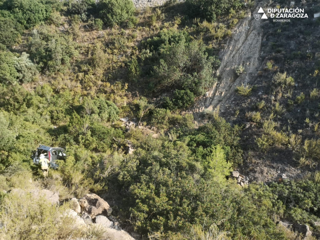 Accidente en la N-211
