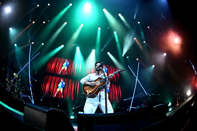 Camino en concierto en Madrid