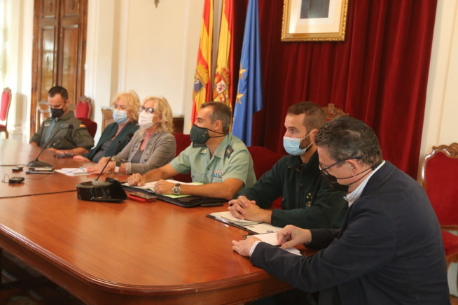 Presentación del balance de rescates de montaña de la Guardia Civil en Huesca.