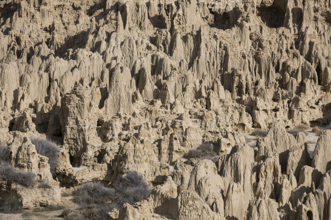 Los Aguarales de Valpalmas, formaciones geológicas situadas en las Cinco Villas.