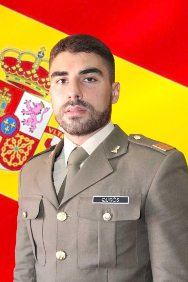 El sargento Mario Quirós Ruiz, fallecido en el embalse de El Grado.