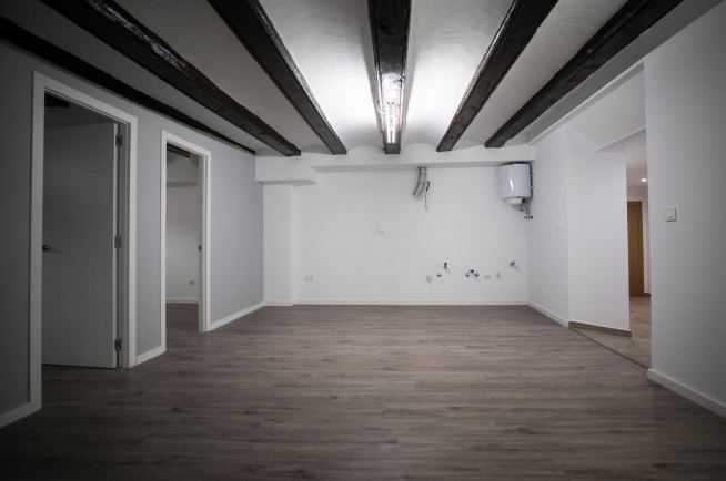 Un local convertido en vivienda en Zaragoza