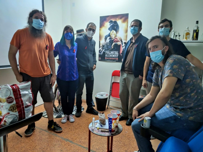 En la sala de cine secreta