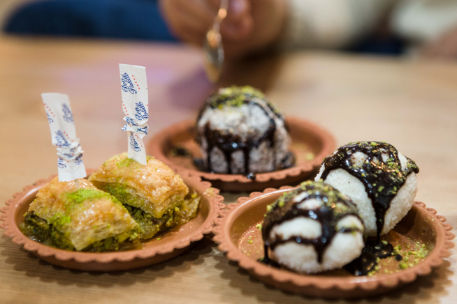 Los postres son típicos de la cultura gastronómica árabe.