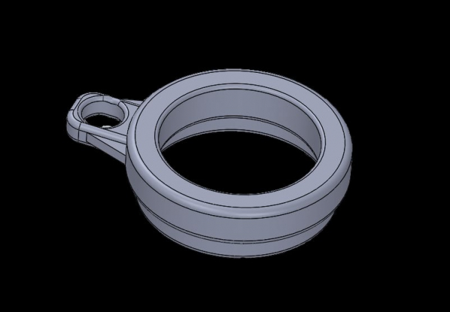 Rosca de botella de plástico impreso en 3D del proyecto Caribdis.