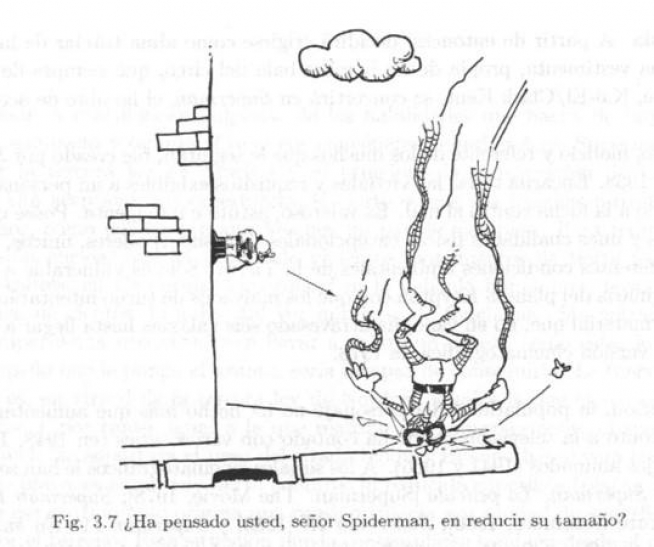 Ilustración del libro 'De Kong a Einstein. La física en la ciencia ficción', de Manuel Moreno y Jordi José (Ediciones UPC, Barcelona, 1999)