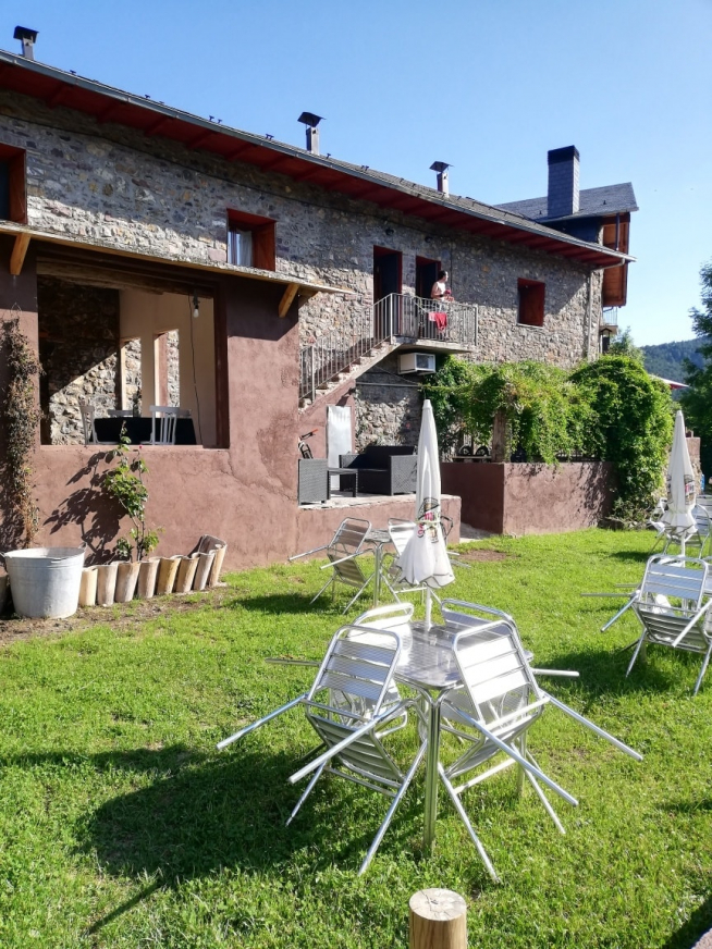 La casa de turismo rural de Espés Alto.