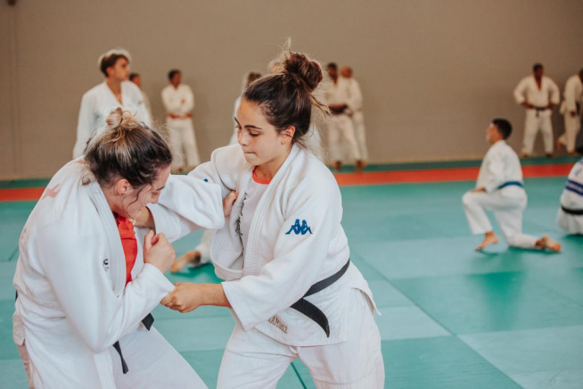 Alba Ramírez, en un entrenamiento en Francia el pasado verano.