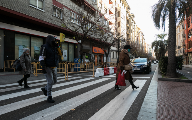 Obras en Conde de Aranda