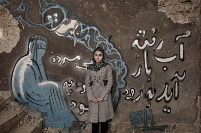 Shamsia Hassani es una de las pocas grafiteras que existen en Afganistán antes de la llegada al poder de los talibanes..