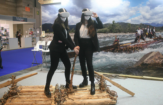Se puede hacer un viaje en navata gracias a unas gafas de realidad virtual