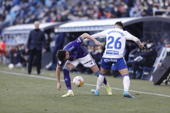 Foto del partido Real Zaragoza-Real Valladolid, correspondiente a la jornada 24 de Segunda División
