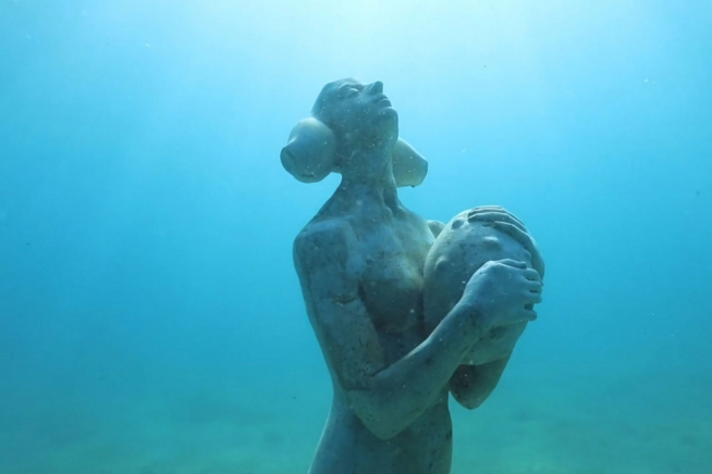 "La semilla y el mar", del artista francés Davide Galbiati