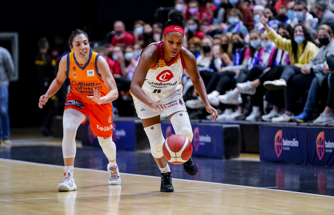 Copa de la Reina 2022: Valencia Basket-Casademont Zaragoza, partido de cuartos de final