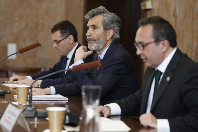 Carlos Lesmes, en Zaragoza