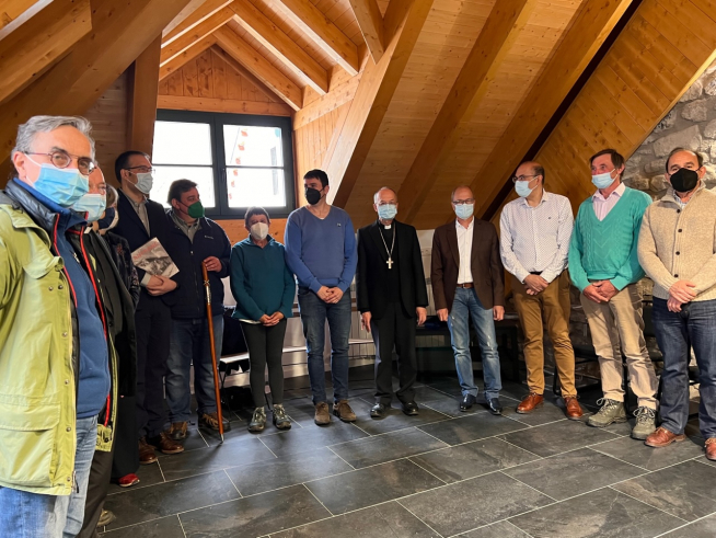 Homenaje este viernes al párroco gallego Elías Valiña, que dará nombre al albergue de Canfranc. Homenaje este viernes al párroco gallego Elías Valiña, que dará nombre al albergue de Canfranc.
