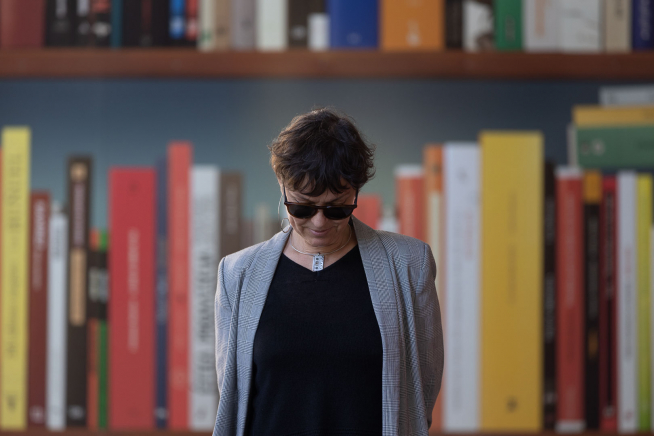 Fernanda García Lao, el lunes, en Zaragoza.