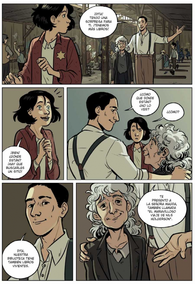 El cómic está muy equilibrado de guión, dibujo y puesta en escena.