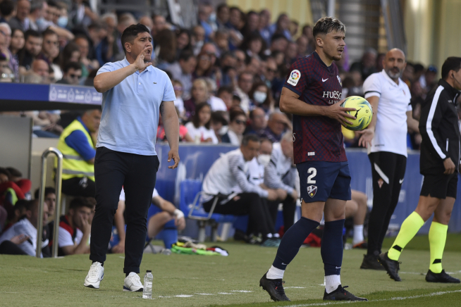 Partido SD Huesca-Sporting, correspondiente la jornada 39 de Segunda División en El Alcoraz