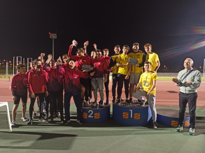 El equipo masculino campeón del Alcampo-Scorpio71.