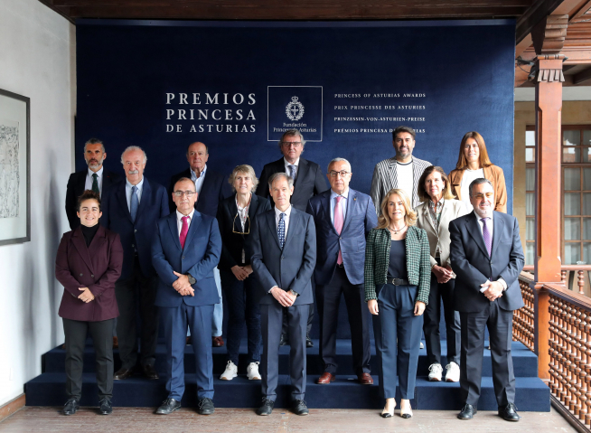 El jurado del Premio Princesa de Asturias de los Deportes 2022, presidido por Abel Antón