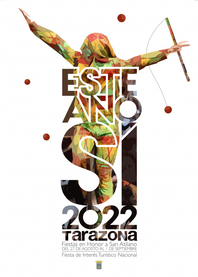 Este año Sí', ganador del cartel de las fiestas de Tarazona | Cipotegato 2022