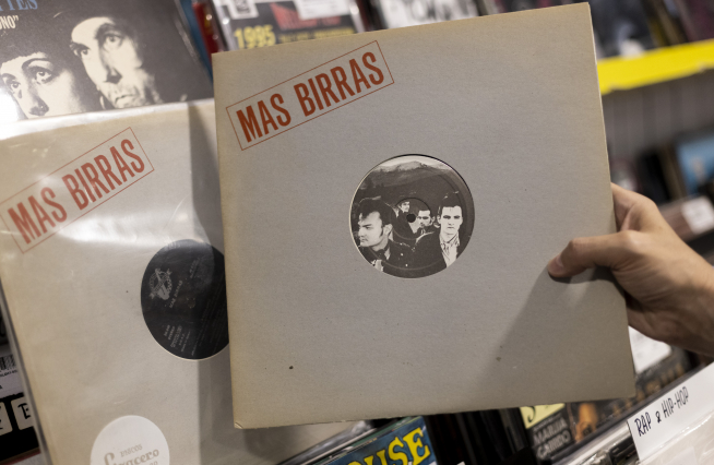 El 'maxi single' de Más Birras publicado como anticipo en junio de 1987