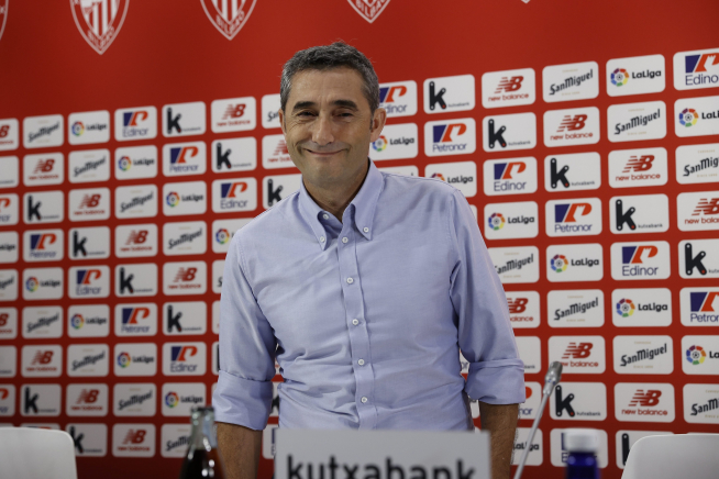 Ernesto Valverde vuelve a entrenar al Athletic.