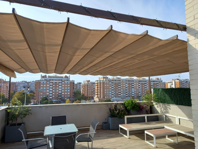 Pérgolas para terrazas y jardines en Zaragoza