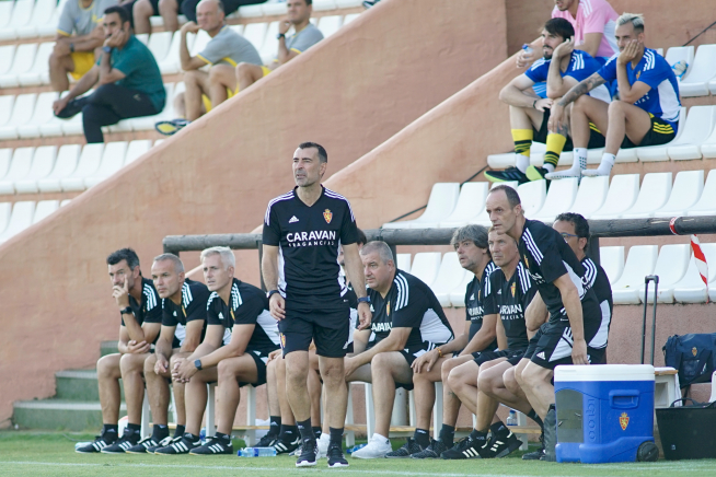 Foto del partido Real Zaragoza - Al Nassr en Marbella, quinto partido de pretemporada