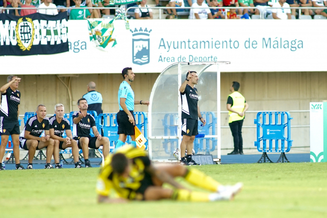 Foto del partido Real Zaragoza-Betis, sexto partido de pretemporada 2022