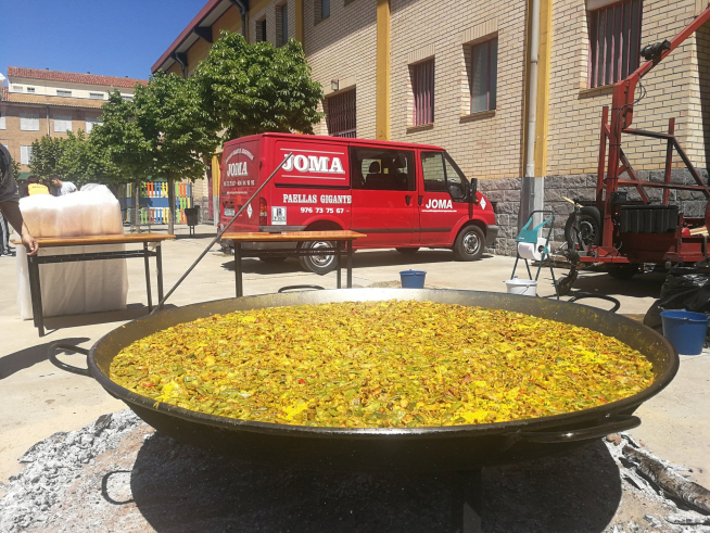 Aragon Giant Paellas Joma.