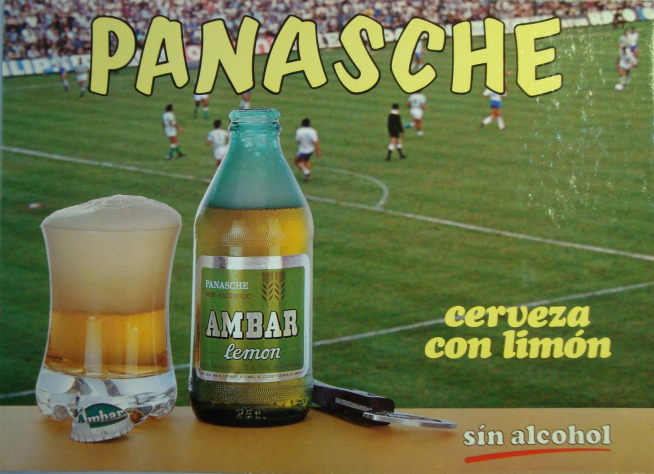Cerveza sin alcohol y con limón, con la que Ambar también fue pionera.