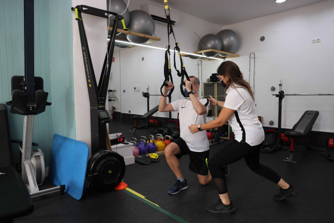 Programa de entrenamiento modulable en el centro especializado para personas con cáncer ‘Be ONactive’.