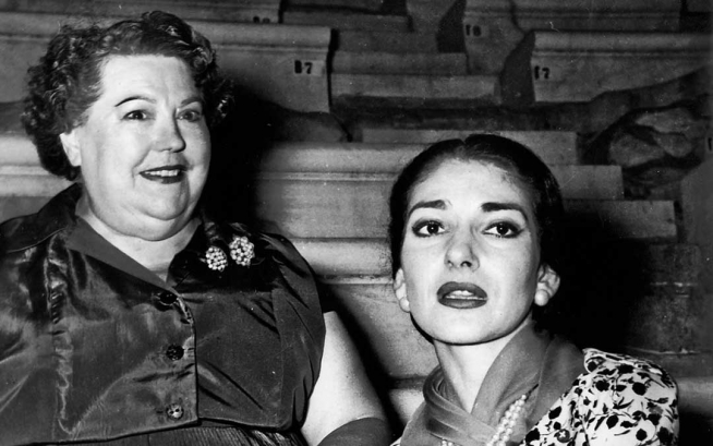 Elvira de Hidalgo y Maria Callas tuvieron una relación de maestra y alumna y de confidentes constantes.