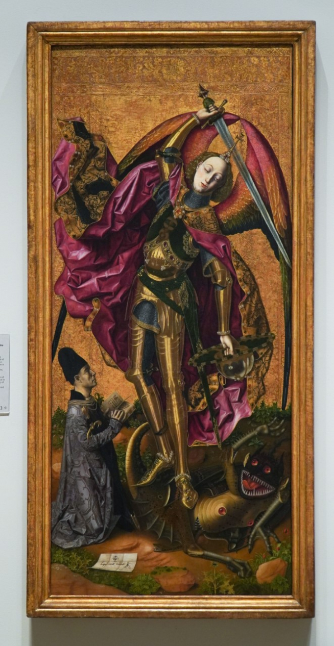 La otra gran obra maestra de Bartolomé Bermejo: 'San Miguel de Tous'.